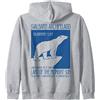 Svalbard T-Shirt Co. Svalbard Norway Polar Bear - Longyearbyen Spitsbergen Bears Felpa con Cappuccio