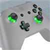 eXtremeRate Multicolori Pulsanti LED Kit Analogici D-pad Levette Analogiche Joystick Tasto ABXY Luminoso(DTF) Ricambio per Xbox One Standard S X Controller con Tasti Classici-NON Include Controller