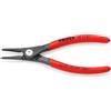 KNIPEX Pinza di precisione per anelli di sicurezza per anelli di, 49 11 A1 | sicurezza esterni su alberi rivestiti in resina