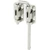 Defender Security prime-line Products U 9846 Sliding Door loop Lock, 1 - 1/8 in.Barra in acciaio temprato, W/base pressofuso, nichelato