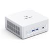 MINISFORUM UM880 Plus Mini PC con AMD Ryzen 7 8845HS (8C/16T, fino a 5,1 GHz),Mini Computer Radeon 780M Graphics 32GB DDR5 512GB PCIe4.0 SSD,OCuLink,5 USB Porte, Triplo Display con HDMI+DP+USB4