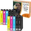 Starlet24 10x cartucce 18XL Multipack compatibili con Epson 18XL T1811 T1812 T1813 T1814 per Expression Home XP-322 XP-215 XP-205 XP-225 XP-305 XP-325 XP-422 XP-405 XP-415 XP-425 XP-315