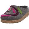 HAFLINGER Grizzly Jette 731067 Pantofole Unisex Adulto, Numero:39 EU, Colore:Grigio