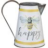 Primitives by Kathy Feedsack - Cuscino decorativo, Acciaio, Felice umile, medium