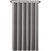 Zenna Home - Tenda da doccia in tessuto impermeabile, 70 x 183 cm, colore: Grigio