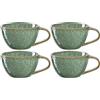 LEONARDO 018589 Matera - Bicchieri in ceramica, 290 ml, colore: Verde
