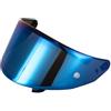 Generico Visiera per casco Suomy Stellar 1 Speedstar 1 Track-1 TX-Pro (Blu)
