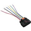Hoypeyfiy 1 pz auto 7 pin bobina di accensione connettore spina cablaggio, bobina di accensione spina connettore di ricambio per Vauxhall Adam Astra J Corsa D sostituisce 1930-0958 PP10000888 15 CM