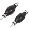 LKRXW 2 Pezzi 6mm Pompetta di Aspirazione per Diesel Pompa Carburante Manuale Pompe per Benzina a Mano Trasferimento Gasolio Pompa Lampadina Liquidi Sifone Travaso Auto Barca