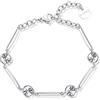 Brosway Bracciale Donna, Bracciale Rigido in Acciaio e Cristalli | Collezione Affinity - BFF162