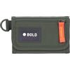 Lässig BOLD Portafoglio per Bambini per la scuola con finestra internaportamonete e scomparti per carte di credito chiusura a strappo/School Wallet Bold dark olive