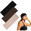 WhizNook 3 Pezzi Antiscivolo Elastica Fascia Per Capelli Donna, Morbido Traspirante Donna Assorbente Headband, Sport Yoga Fitness Fascette Capelli In Cotone,Colori Misti, Adatto A Tutti I Giorni, Alle Feste