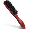 Soodyoow Spazzola Setole Cinghiale, Setole Morbide per Barba, Cinghiale, Morbide per Capelli, Lisci, Donne, Uomini
