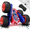 Tecnock Auto telecomandata 2025 con telecomando da 2,4 GHz, a 360° Flip Stunts Rc Auto Monster truck con luce colorata a partire dai 6 ai 12 anni, giocattolo all'aperto regalo per bambini