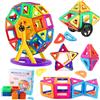 MXTIMWAN Costruzioni Magnetiche 84 Pezzi, Giochi Magnetici per Bambini, Educativi Calamite Montessori, Natale Compleanno Regalo Bimbo 2 3 4 5 6 7 8 Anni