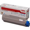 Oki 46471103 cartuccia toner 1 pz originale ciano