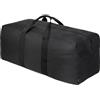 Vorspack 100L/150L/250L Extra Grande Borsa da Viaggio per Uomini Donne - Leggera Borsa da Viaggio Pieghevole per Viaggi Weekender Camping Pernottamento, Nero , 200L, Minimalista