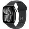 APPLE WATCH SERIES 11GPS42MMJET BLACK ALUMINIUM CASE WITH BLACK SPORT BAND - S/M