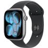APPLE WATCH SERIES 11GPS46MMSPACE GREY ALUMINIUM CASE WITH BLACK SPORT BAND - S/