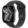 APPLE WATCH SERIES 11GPS + CELLULAR 46MMJET BLACK ALUMINIUM CASE WITH BLACK SPOR