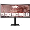 AOC MONITOR CURVO 34 LED VA UWQHD 21:9 4MS 120HZ 350 CDM, REG ALTEZZA, USB-C, DP
