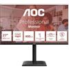 AOC MONITOR 27 LED IPS 4K UHD 16:9 4MS 75HZ 400 CDM, PIVOT, DP/HDMI, USB-C, MULT