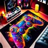 Funvalley Surperfect Tappeto da gioco per camera da letto dei ragazzi, con stampa 3D, tappeto per area giochi, per soggiorno, stanza dei giochi, lavabile, antiscivolo, decorazione