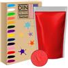 SOLNIT Rosso 1 Kg Holi Gulal Polvere solubile in acqua Festival Naturale servizio fotografico Rangoli Colori arcobaleno polvere colore sacro borsa foto set colorato animali baby shower matrimonio
