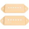 Banworks Plastic P90 Pickup Covers per chitarra elettrica P90 Dog Ear Pickup Covers 52mm (2-3/64) Pickup al ponte Covers per chitarra elettrica Epiphone Les Paul LP Confezione da 2 JT/SYQG-06 Crema