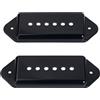 Banworks Plastic P90 Pickup Covers Chitarra Elettrica P90 Dog Ear Pickup Covers 52mm (2-3/64) Pickup al Ponte Covers per Chitarra Elettrica Epiphone Les Paul LP Confezione da 2 JT/SYQG-06 Nero