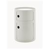 Kartell Contenitore di design con 2 cassetti Componibili, alt. 62 cm -