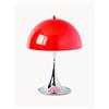 louis poulsen Lampada da tavolo portatile a LED con luce regolabile Panthella 250, Design Verner Panton - Rosso