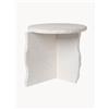 Ferm Living Tavolino in marmo fatto a mano Mineral - Bianco