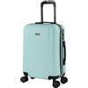 ITACA Valigia Bagaglio a Mano, Trolley Bagaglio a Mano, Trolley Cabina, Valigie, Trolley Tiber, Verde Menta, S