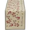DII Collezione rustica di foglie autunnali da cucina, Giorno del Ringraziamento e Autunno, runner da tavolo reversibile, 35 x 183 cm