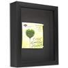 Lawrence Frames Boxes Cornice Shadow Box, polistirolo, Nero, 8x10