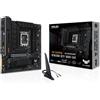 ASUS TUF GAMING B760M-BTF WIFI D4 Scheda madre Intel Micro ATX, DDR4 LGA 1700, 4 SATA 6Gb/s, 3 slot M.2, WIFI 6, Ethernet Realtek 2.5G, Thunderbolt USB4, DP, HDMI, USB 3.2 Gen 2 e Type-C, Aura Sync