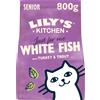 Lily's Kitchen Senior Cat Pesce bianco & Tacchino Crocchette gatto - Set %: 2 x 800 g