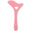 Dioche Strumento Eyeliner in Silicone, Strumento di Aiuto Alato Eyeliner, Strumento di Aiuto per Stencil Eyeliner Riutilizzabile, Strumento di Aiuto per il Disegno di Stencil Eyeliner Multifunzionale(Rosa)