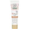 So'Bio Étic Lea NATURE SO Organic Etic BB 5 in 1 - Crema biologica certificata - Idrolato ibisco, SPF - Trasparente, Idraulente, Uniforme, Liscio, Rivela lucentezza, Protegge pelle