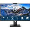 Philips P Line 326P1H/00 Monitor PC 80 cm (31.5) 2560 x 1440 Pixel Quad HD LED Nero GARANZIA ITALIA