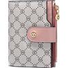 GOLF SUPAGS Portafogli per Donna Porta Carte di Credito in Pelle PVC Organizzatore Multi-Carta di Grande Capacità Portamonete Piccolo con Tasca con Cerniera Bifold