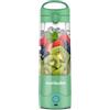 nutribullet Portable NBP003LG, Frullatore Portatile con Tazza Isolante da 475ml, Lama 4 Punte, Tazza in Tritan, 15 Cicli di Autonomia, Inclusi Coperchio e Cannuccia, Ricarica USB-C, Verde Chiaro