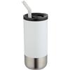 Bicchiere termico in materiale certificato RCS con cannuccia Grayson da 480 ml personalizzate o neutre