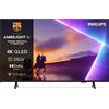 PHILIPS Ambilight TV PHILIPS 85PUS8510, 4K, UHD, QLED 215cm 85", Smart TV, Dolby Atmos, Titan OS