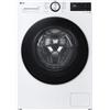 LG F2NX50S8TLC LAVATRICE, Caricamento frontale, 8 kg, 12 programmi, Profondità 47,5 cm, Giri 1200 rpm, Bianco, livello rumorosità centrifuga 71 dB(A), Classe A