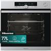 HISENSE BSA66334AX FORNO INCASSO Capacità 77 l, dimensoni: L 59,5 cm - A P 56,4 cm, Inox, classe A+