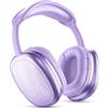 MUSICSOUND Maxi2 CUFFIE WIRELESS, Bluetooth 5.0, around-ear, Viola