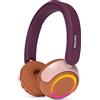 PHILIPS TAK4200MP/00 cuffie wireless per bambini, Viola magenta