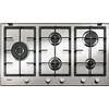 WHIRLPOOL GMAL 9522/IXL PIANO COTTURA GAS, 5 zone di cottura, dimensioni: L 86 cm, P 51 piano in Acciaio inossidabile, Inox